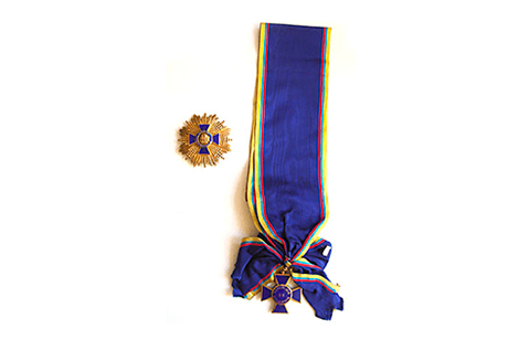 Condecoration of Order of Boyacá of Colombia