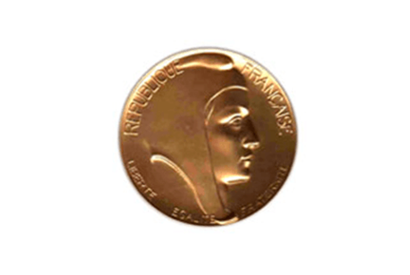 Medalla – Grupo franco-latinoamericano del Senado francés a Eduardo Frei