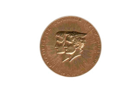 Medalla – Cámara de Comercio e Industria de París