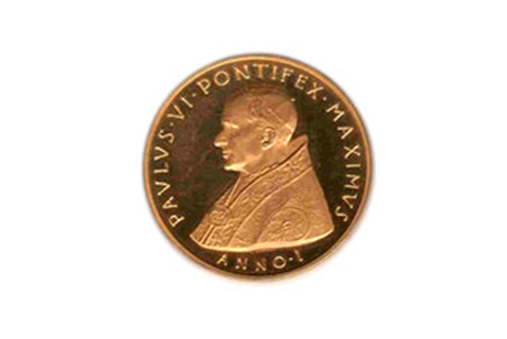 Medalla – Primer año Pontificado Paulo VI