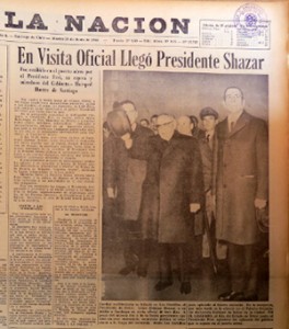 Portada de Diario La Nación. 1966
