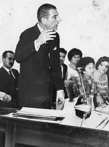 Discurso de Eduardo Frei Montalva para la Ley de creación del Ministerio de la Vivienda y Urbanismo al Congreso Nacional. Junio de 1965.