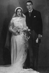 Matrimonio de Eduardo Frei Montalva y María Ruiz – Tagle. 27 de abril de 1935.